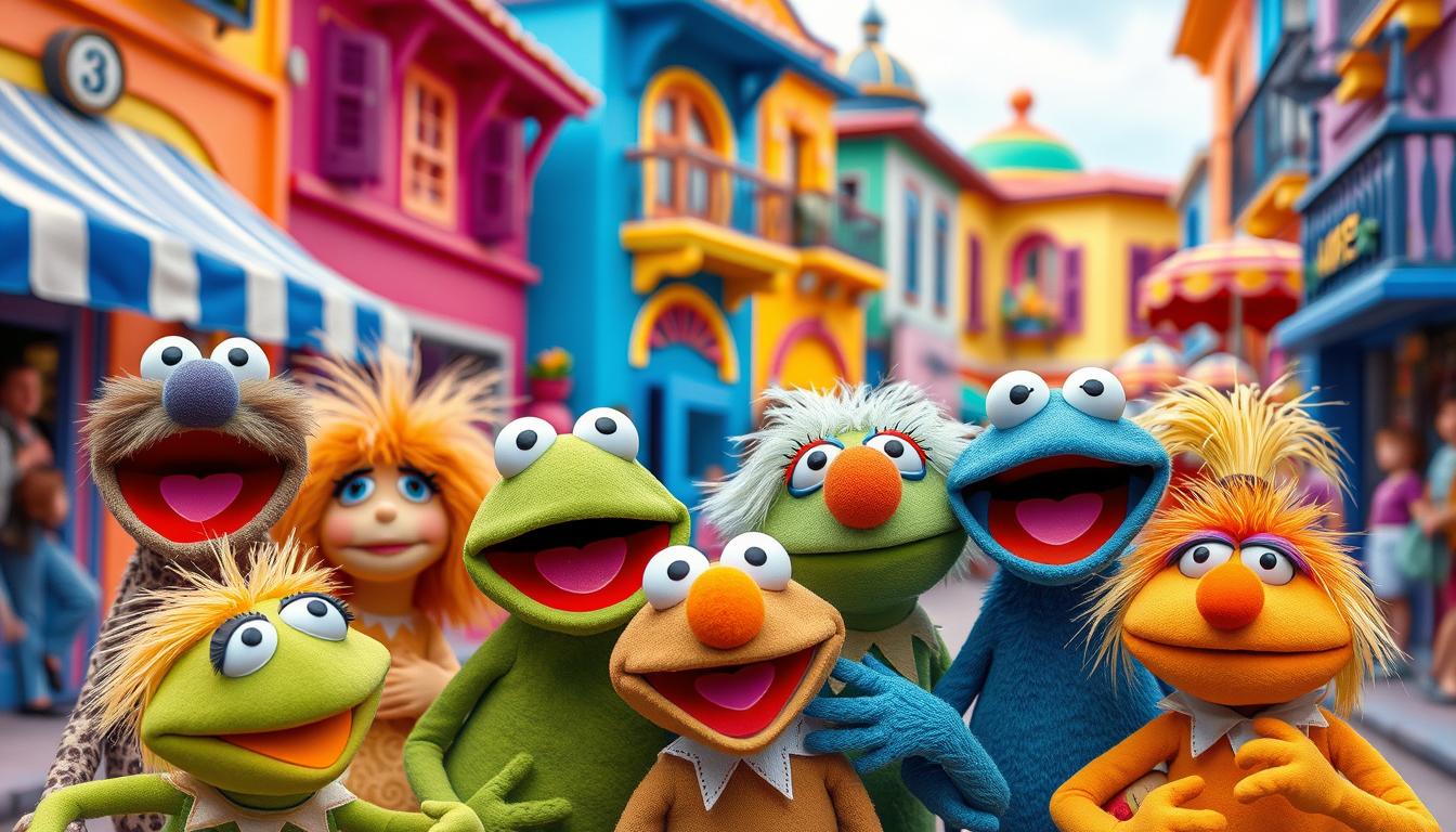 Ulica Sezamkowa postacie