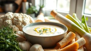 Zupa krem z białych warzyw